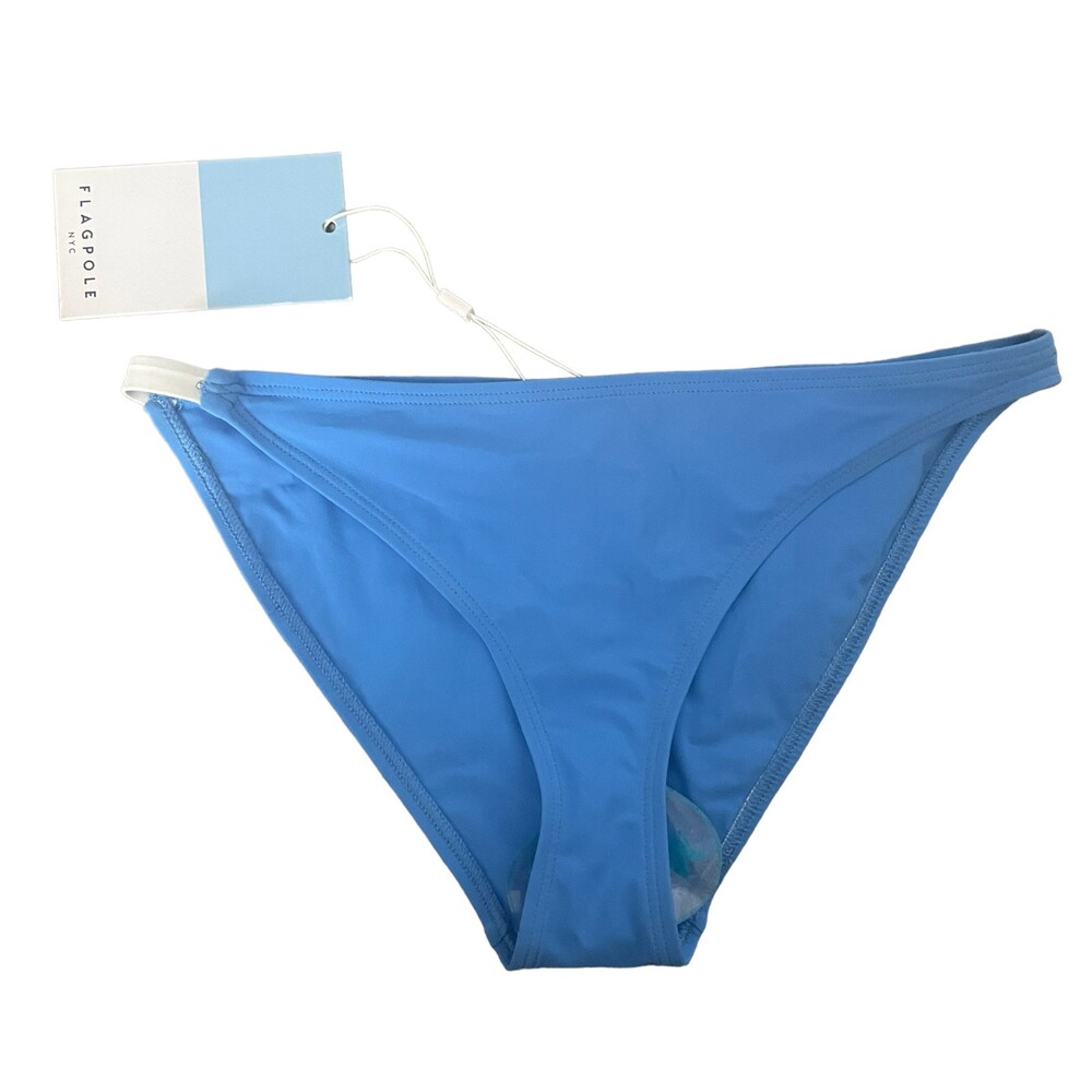 Flagpole Haley Swimsuit Bikini Bottom Blue Medium